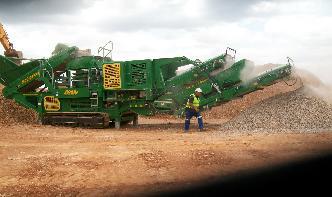 production aggregates crushing plant